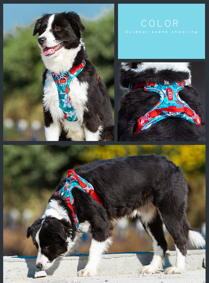 Stylish Dog Leash and Vest Strap Combo