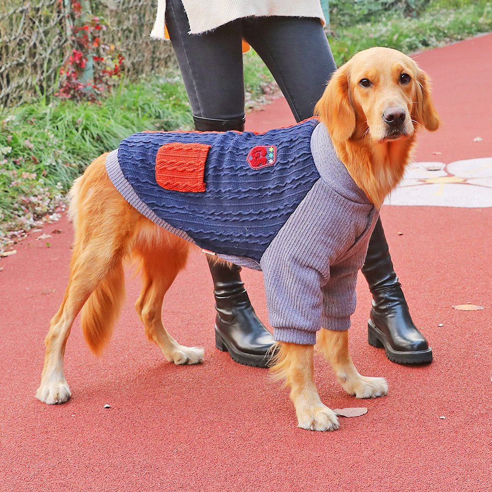 Warm Pup Comfort: Cozy Winter Sweater for Dogs