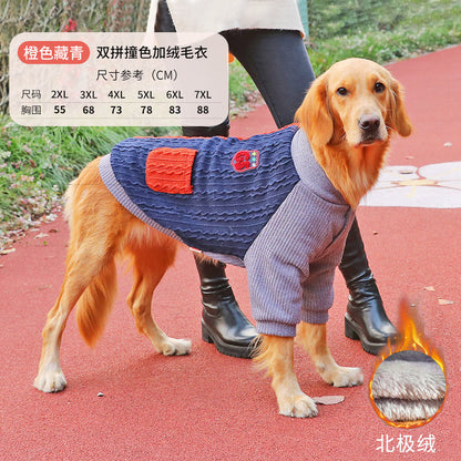 Warm Pup Comfort: Cozy Winter Sweater for Dogs