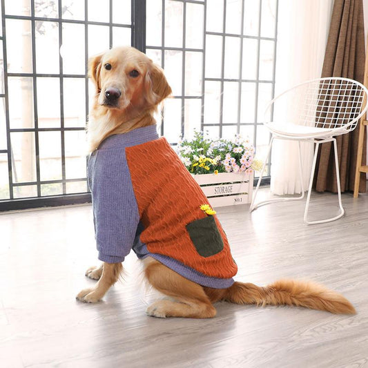 Warm Pup Comfort: Cozy Winter Sweater for Dogs