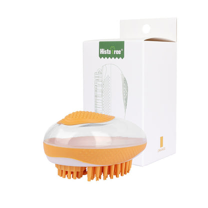 Pet SPA Massage Brush – 2-in-1 Soft Silicone Bath and Grooming Comb for Dogs and Cats