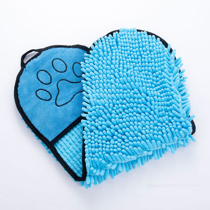 Super Absorbent Microfiber Pet Towels – Quick-Drying Bathrobe for Dogs and Cats